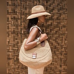 Ibeliv Laza II Raffia Tote Bag